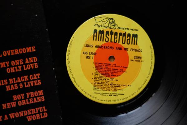 LP/米/LOUIS ARMSTRONG & BOB THIELE/AND HIS FRIENDS_3