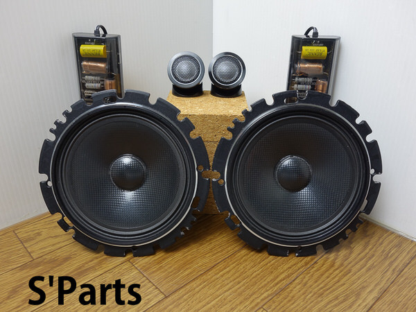 TS ーC1620A セパレート2ウェイ　スピーカー　カロッツエリア　16㎝ カロッツェリア TS-C1620A 2Wayセパレート16cmスピーカー 86