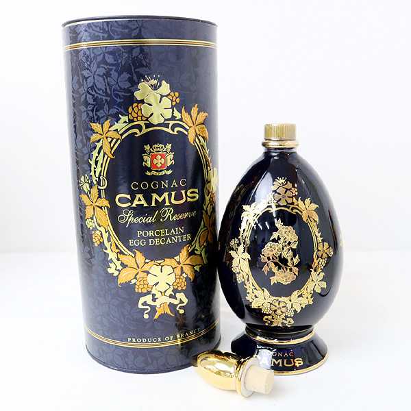 ★古酒1円～ 箱付/ CAMUS (カミュ) エッグ デキャンタ N6G2703Y