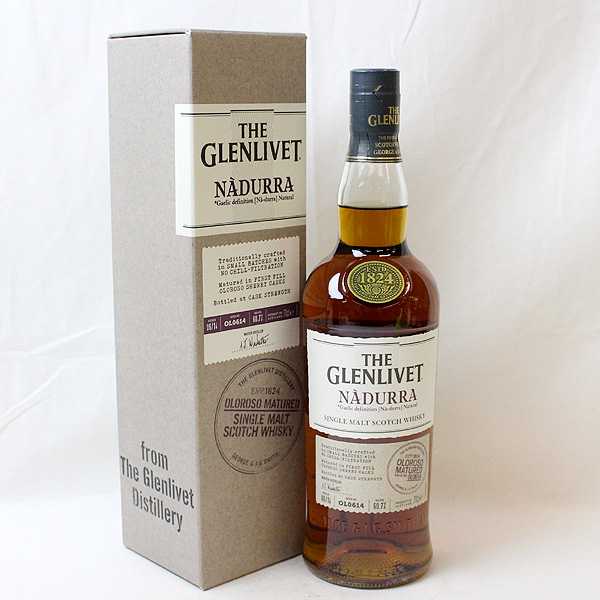 ★古酒1円～ 箱付/グレンリベット ナデューラオロロソ T6I30249