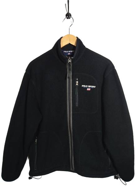 90s POLO SPORT ポロスポーツ フリースジャケット M 星条旗 希少