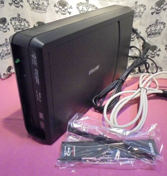 BD-R/RE対応 USB2.0用 外付けブルーレイドライブ　BR-616U2(b)