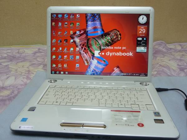 値下げTX65FLP WIN7 Core 2 Duo T8100 HDD160GB　メモリー2GB 1