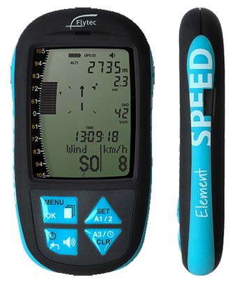 Flytec Element Speed - | バリオメーター メルカリ ケース付 GPS受信 