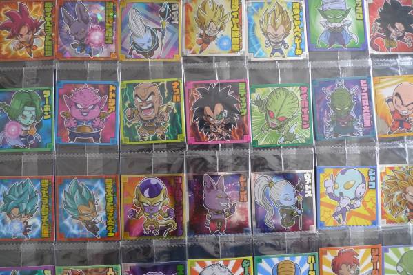 ドラゴンボール超戦士シールウエハース☆69種コンプとおまけ 【公式