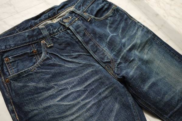 中古 本物 希少 激安 SUGAR CANE デニムパンツ 32 indigo (L2)