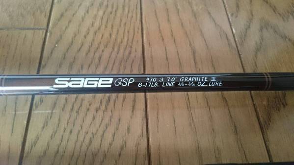 GSP 470-3 - Rod Sage グラファイト SAGE SAGE⁄セージ 美品 Yahoo
