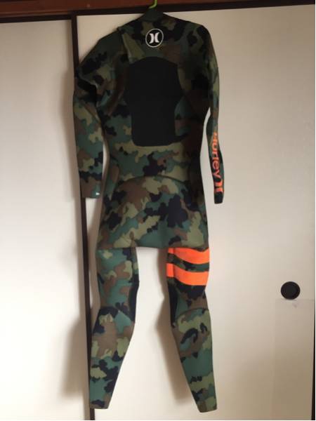 新品ハーレー冬用 ウェットスーツ HURLEY FUSION 403 4mm/3mm(Mサイズ
