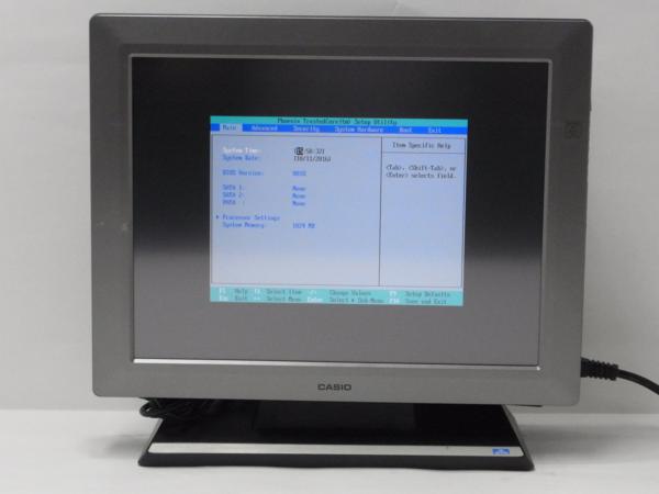 CASIO 楽一 BX11 スペック不明 HDD無 プリンター付 ジャンク
