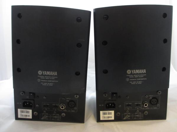 美品1円~]YAMAHA パワードモニタースピーカー MSP5 ペア アンプ 【公式