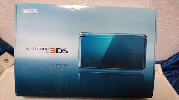 新品未使用 任天堂 ニンテンドー3DS アクアブルー 生産終了 テレビ
