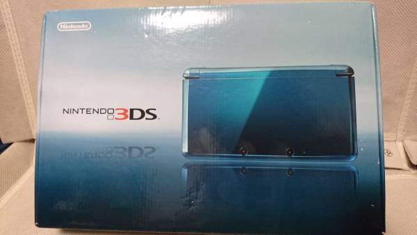 新品未使用 任天堂 ニンテンドー3DS アクアブルー 生産終了 テレビ
