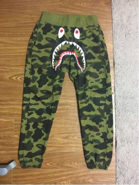 a bathing ape shark sweat pant スウェットパンツ シャーク fog
