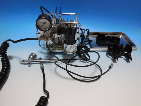 CGSクレオス L5 リニアコンプレッサー PS-303 + エアブラシ 他