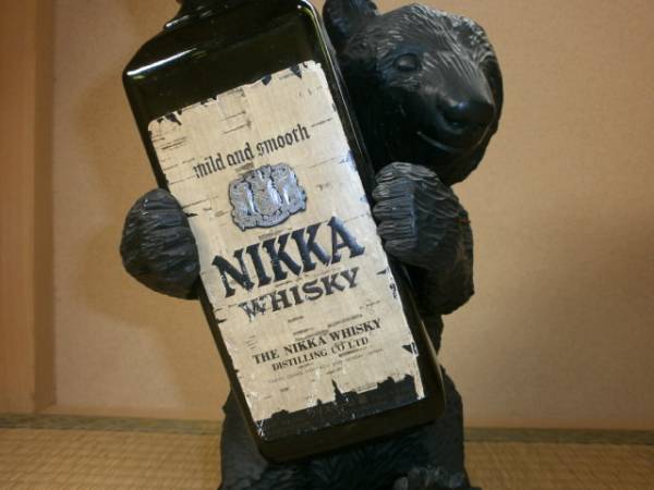 ニッカウイスキー G＆G木彫り熊 セット NIKKA WHISKY ニッカウヰスキー