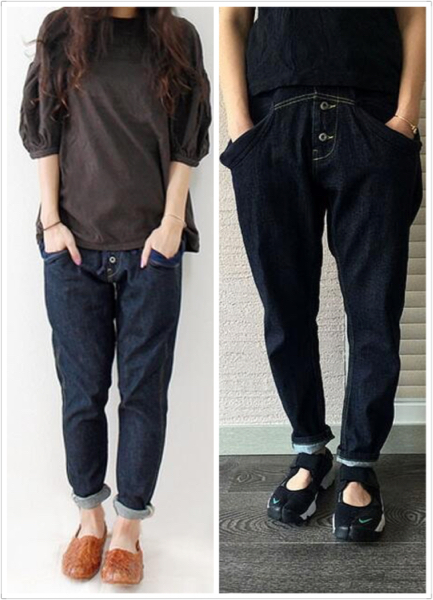 Kapital キャピタル 12ozデニムサルエルヌーベルパンツ 0サイズ