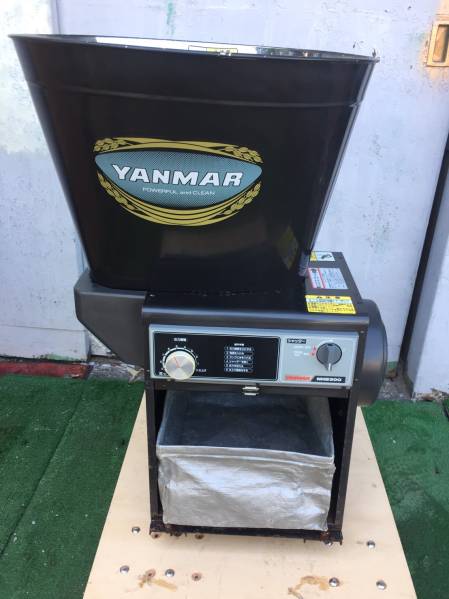 ヤンマー精米機 NHB300Ｆ 動作確認済み 家庭用電源コード中古 ot