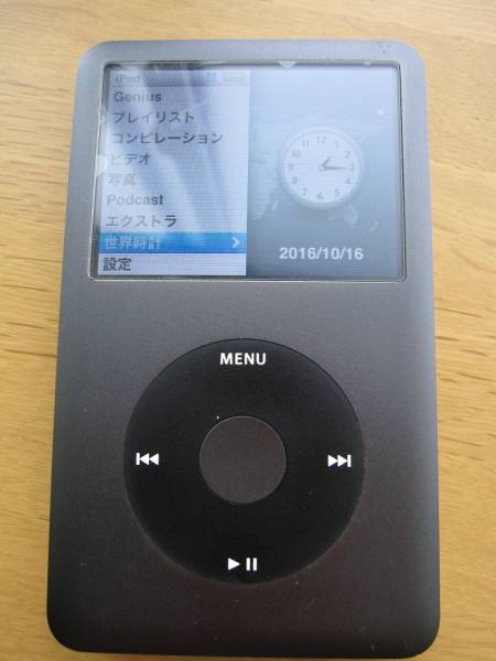 見た目良好　ipod　classic　A1238　120G　ジャンク