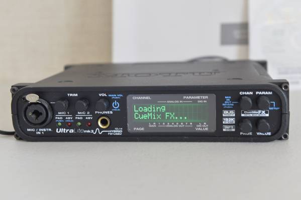 MOTU UltraLite Mk3 Hybrid（FireWire & USB2対応）中品美品