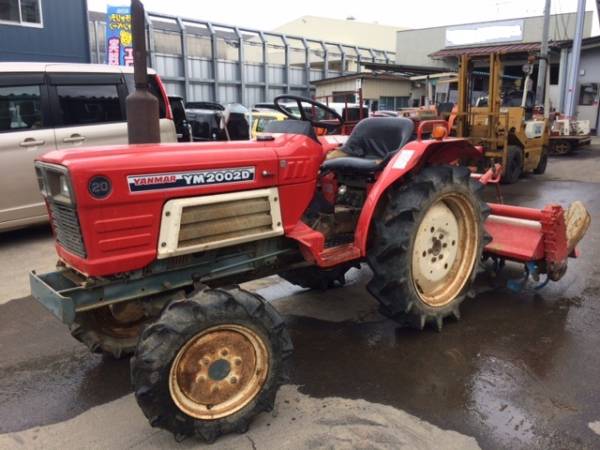 宮城県発 ヤンマー トラクター YM2002D 4WD 始動、油圧OK 売切!