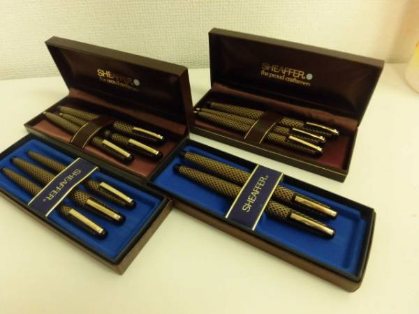 お得♪SHEAFFER シェーファー 14K 万年筆5本 ボールペン6本