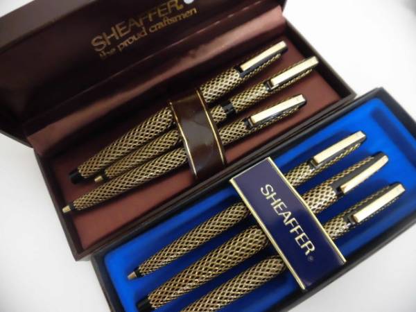 お得♪SHEAFFER シェーファー 14K 万年筆5本 ボールペン6本