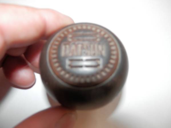 SR311 SP311　ダットサンロゴ木製　 シフトノブ　