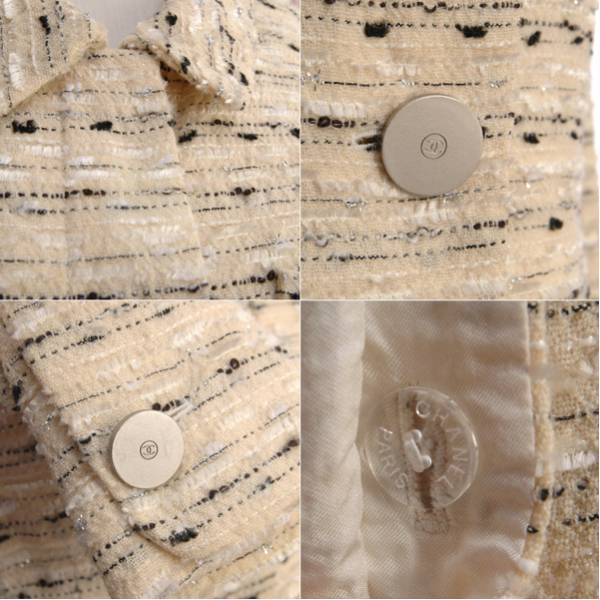 CHANELシャネル『カシミヤ シャネルかカシミヤジャケットE24