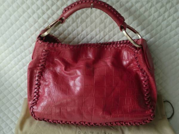 楽天市場】【中古】 美品 サザビー SAZABY ハンドバッグ SAZABY 