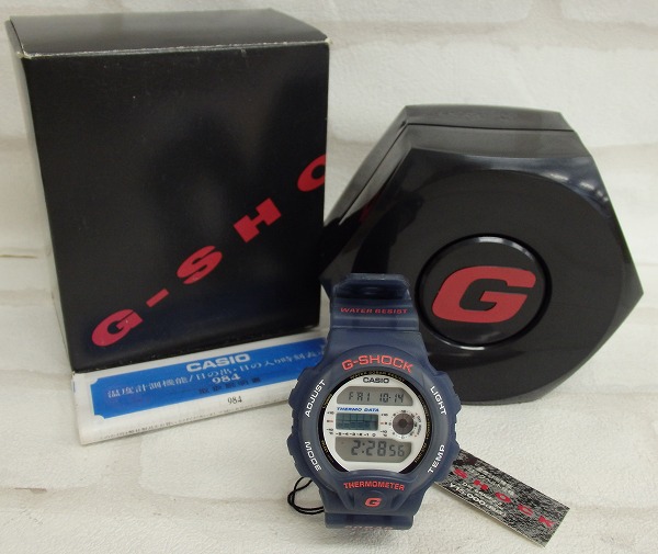 G-SHOCK DW-6100 ハーフスケルトン ロングバンド ジーショック