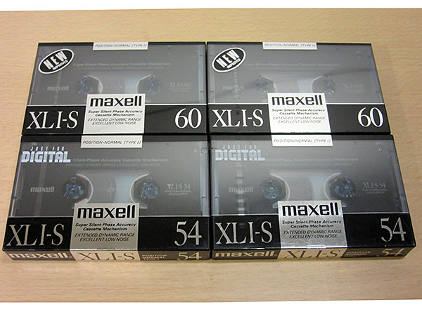 カセットテープ maxell 未開封 マクセル ハイポジション XL 0 新品 5本