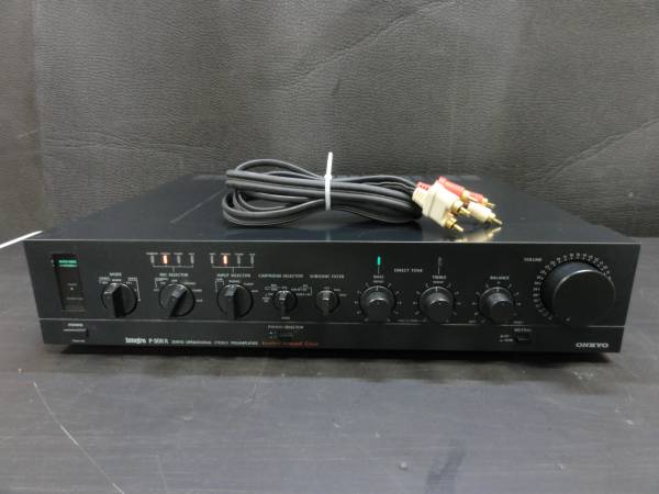 良品/動作良好　ONKYO/ Integra P-306R 専用ピンコード付