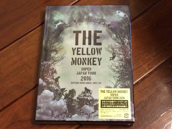 新同 THE YELLOW MONKEY SUPER JAPAN TOUR 2016 DVD