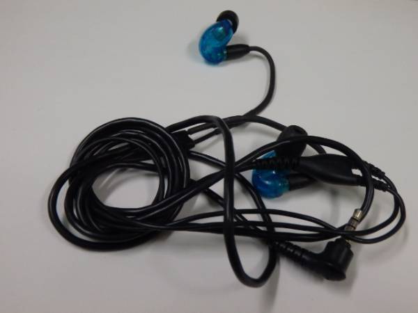 SHURE SE215 ブルー 中古