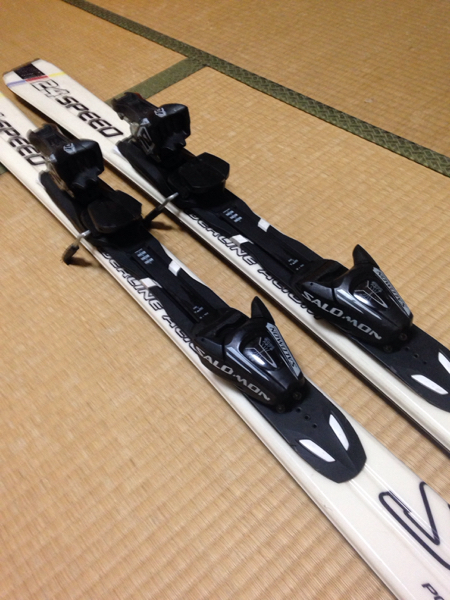 良品 SALOMON 24SPEED POWER LINE 165cm サロモン Powerline Salomon
