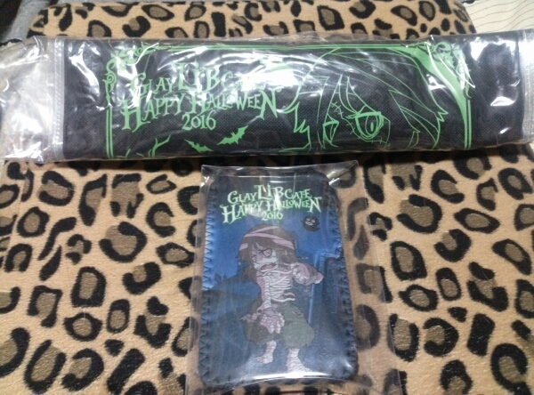 GLAY LiB CAFE 2016 クレーンゲーム景品 バック&ポーチセット