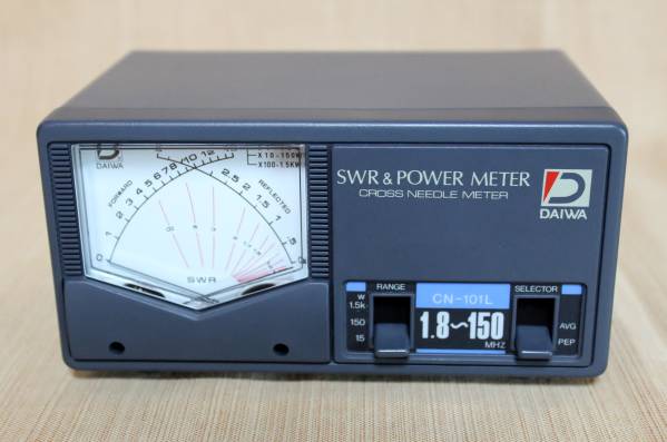 ダイワ CN-101L パワー＆SWR計 MAX1.5kw 新品同様品 CN-101L Daiwa
