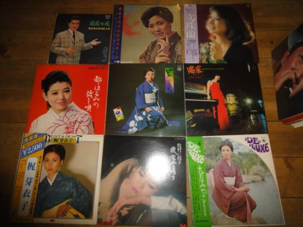 歌謡曲演歌懐メロ他LP52枚10インチ1枚まとめて!!