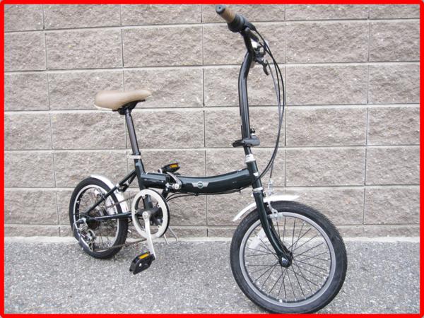 超レア品 【16インチ】XMY ブルーミニベロ 折り畳み自転車 7速16 16