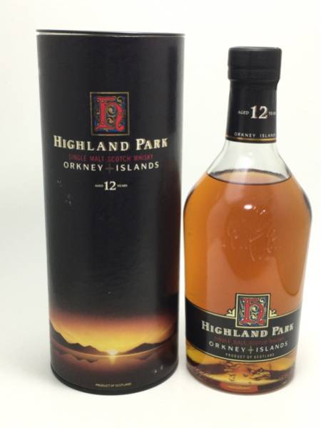 ☆1円～☆ 未開栓 古酒 旧ラベル ハイランドパーク 12年 1L HH9