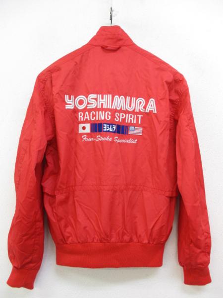 日本製/当時物】YOSHIMURA ヨシムラ ナイロンジャケット 赤 M Suzuki