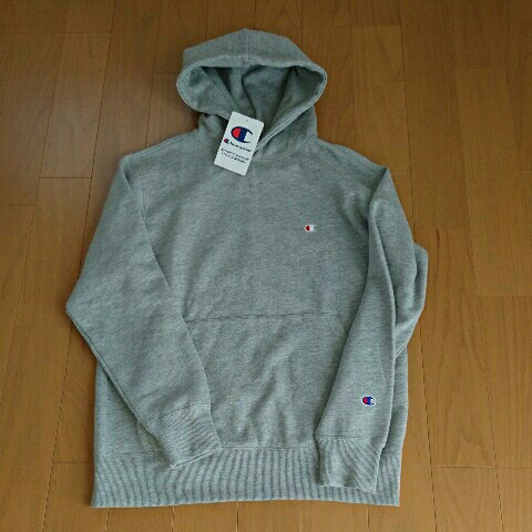 新品 LL 灰 チャンピオン Champion パーカー スウェット