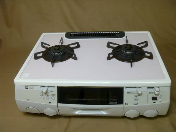 大阪ガス　都市ガス用ガラストップコンロ　110-H353　調理機能有