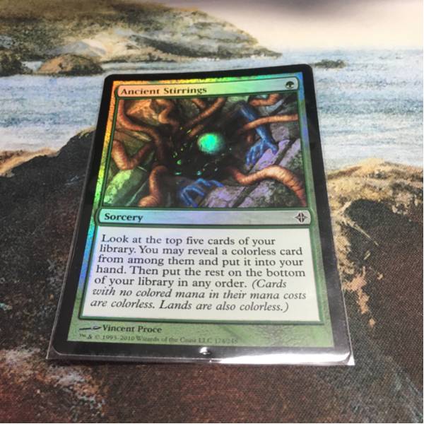 古きものの活性 英語版 foil MTG 4枚セット モダン Stirrings 古き 