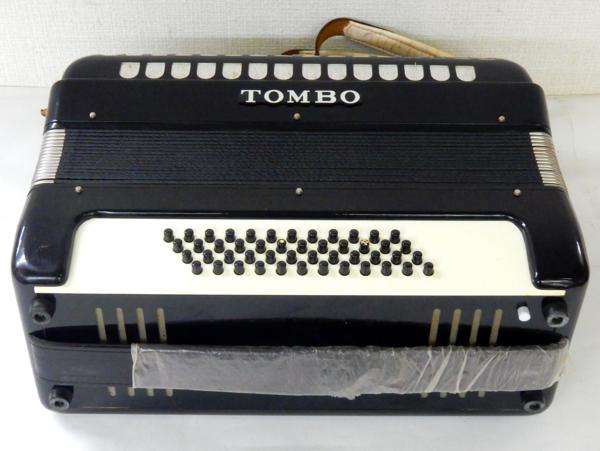 楽器・機材 TOMBO No.52 アコーディオン 鍵盤楽器 ケース付属 黒