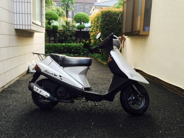 売り切り☆アドレスv100 車体 シルバー 埼玉発