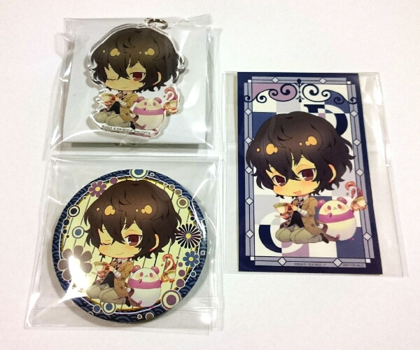 文豪ストレイドッグス 文ストsisters 太宰治 缶バッジ ハコスタ限定 