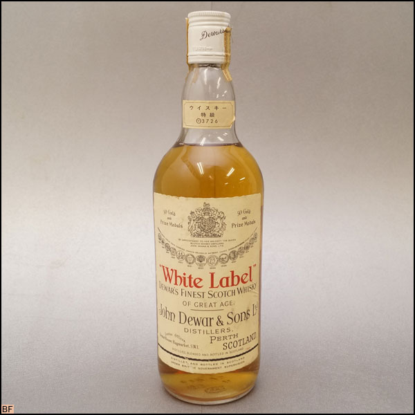 4686-特級従価古酒◆ホワイトラベル 760ｍｌ Dewars White Label