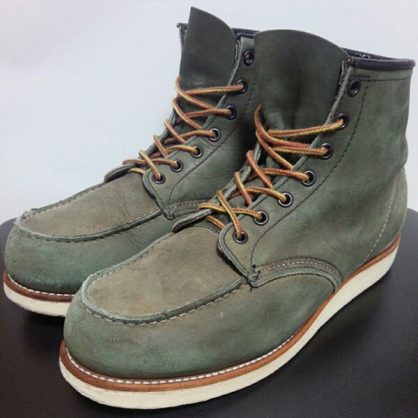 REDWINGレッドウイング 2883 サイド刺繍羽根タグ モスグリーン