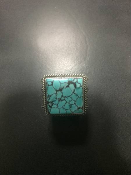 ネイティブアメリカン☆☆ナバホ族ターコイズリング☆